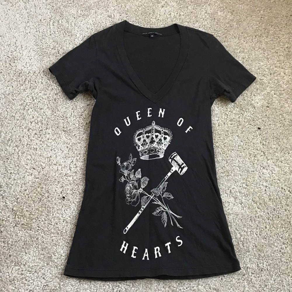 UO Truly Madly Deeply v neck tee